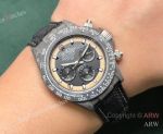 High Quality Replica Rolex Cosmograph Daytona Different Colors Strap 2-Tone Face Dial High-composite Carbon Fiber Fashion Watch 40*12.4mm